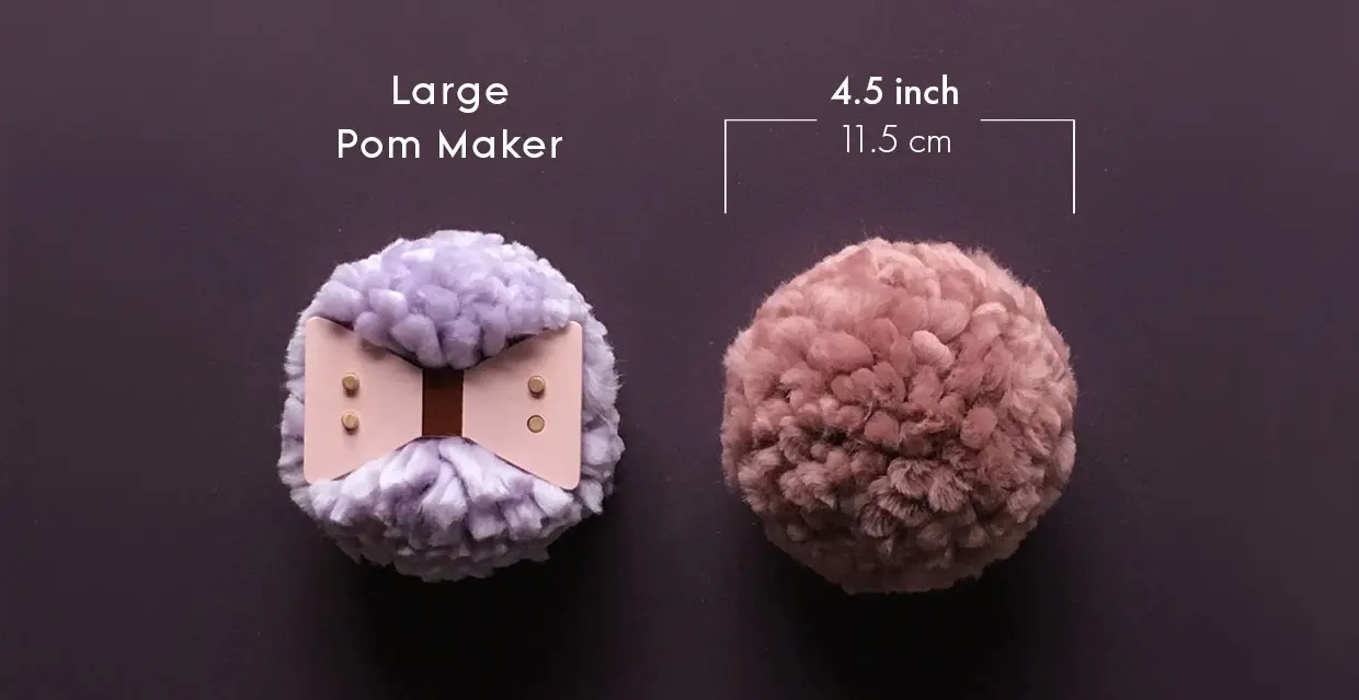 Pom Maker Size Guide - Pom Maker