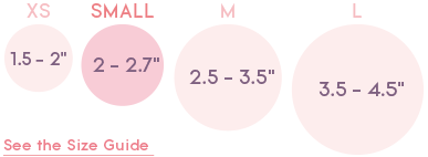 Macaron Size Chart